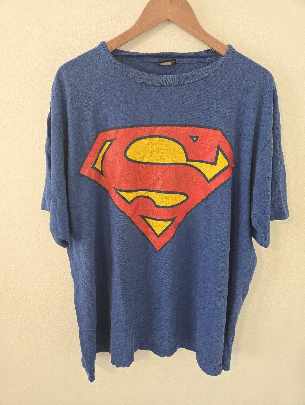 Vintage Superman Logo Warner Brothers Mens XL DC